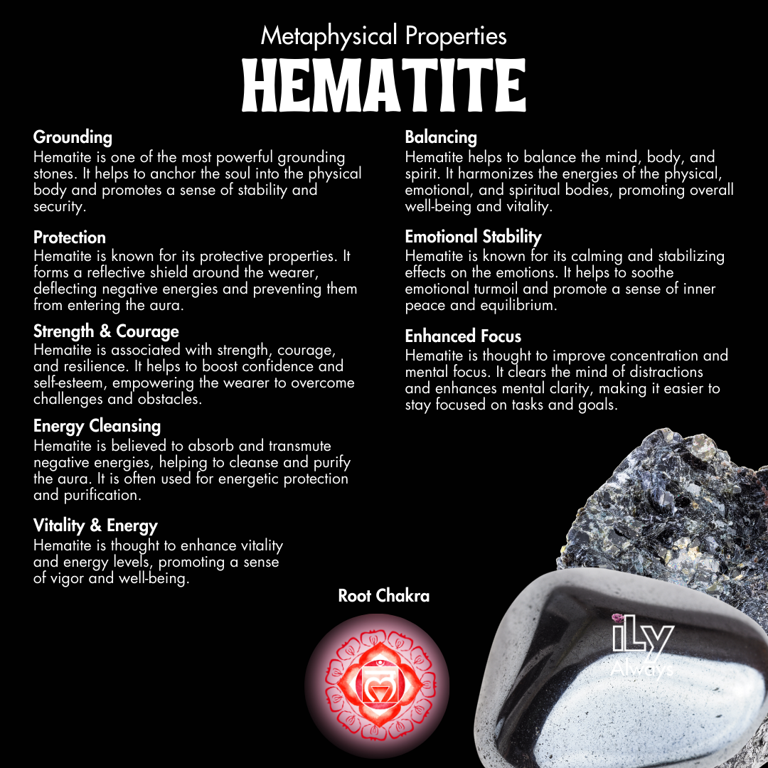 Stability, Perseverance & Protection Mixed Gemstone Stretch Bracelet Original - 12mm