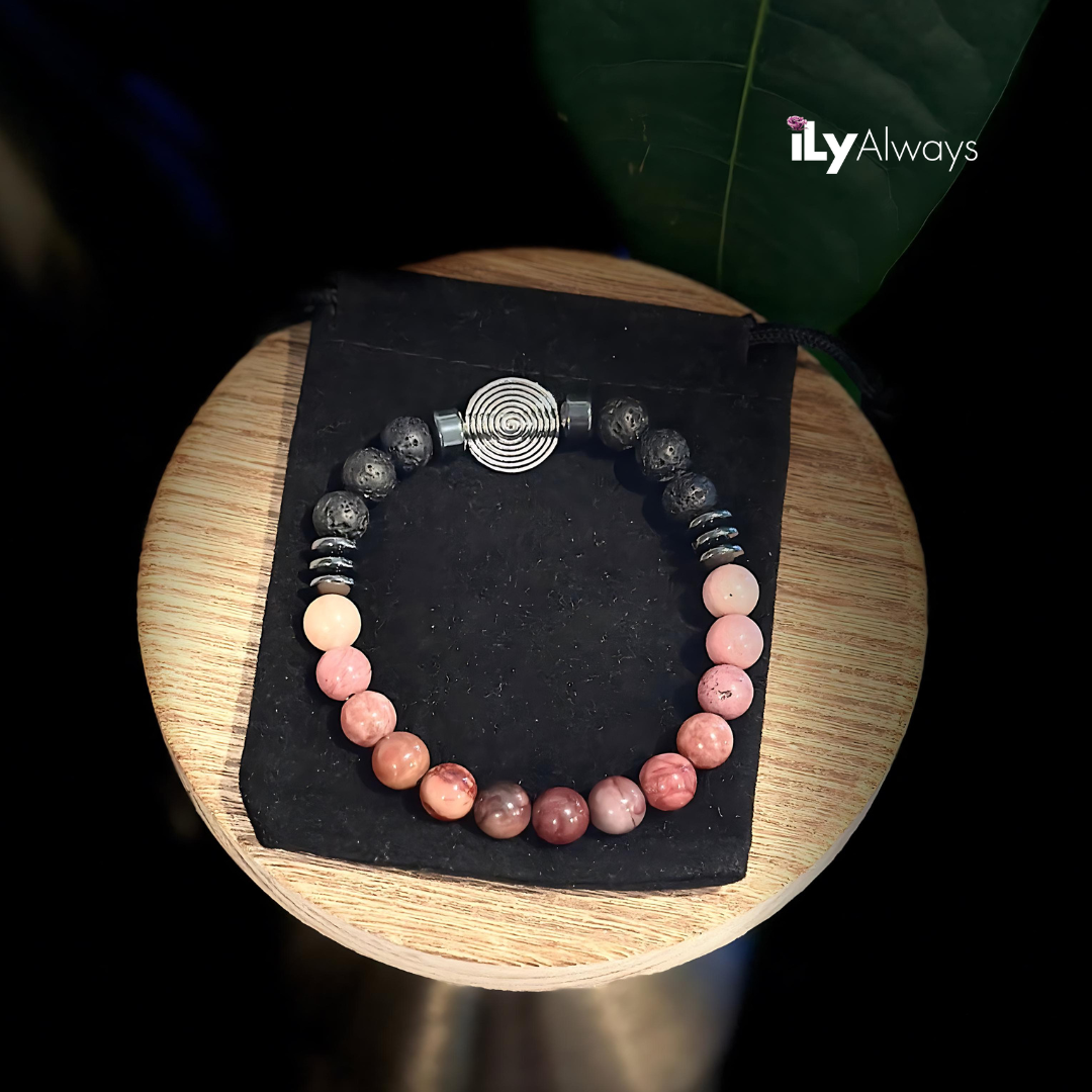 Vitality, Joy & Abundance Mixed Gemstone Stretch Bracelet Original - 8mm