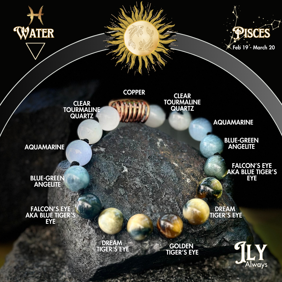 Natal Birth Chart Inspired Gemstone Bracelets - 100% Unique "One of One" Originals