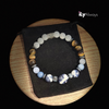 Clarity, Serenity & Empowerment Mixed Gemstone Stretch Bracelet Original - 12mm